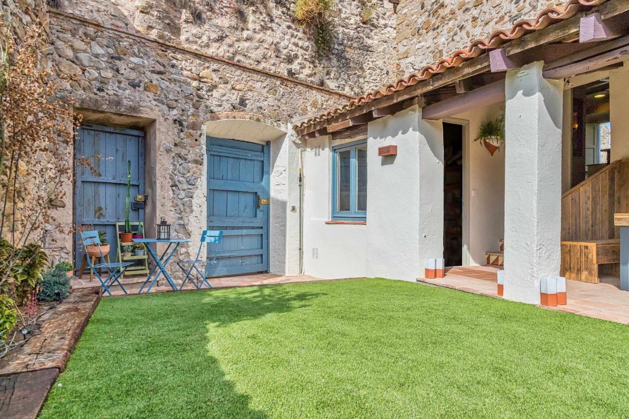 Villa El Molino De Besalu Casa Con Jardin Exterior foto