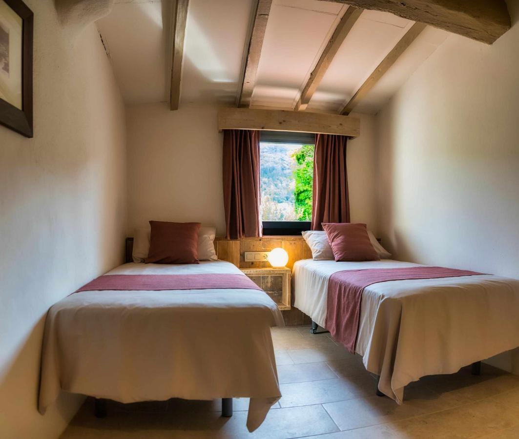 Villa El Molino De Besalu Casa Con Jardin Exterior foto