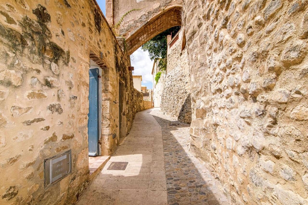 Villa El Molino De Besalu Casa Con Jardin Exterior foto